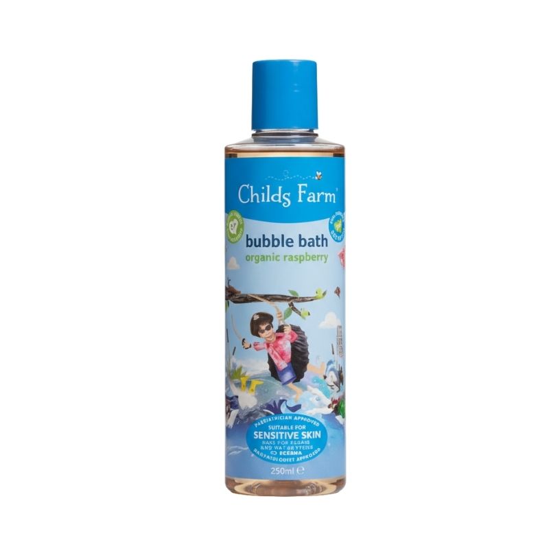 Childs Farm Bubble Bath – Organic Raspberry (for Sensitive Skin) – 250 ml