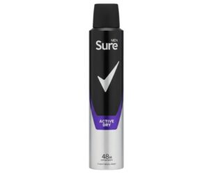 Sure Men Active Dry Anti‑Perspirant Deodorant Spray – 48H Protection