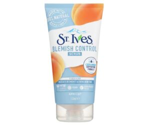 St. Ives Blemish Control Apricot Scrub – 2% Salicylic Acid, Ceramide‑Supporting Formula (150 ml)