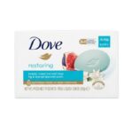 Dove Restoring Beauty Cream Bar with Blue Fig & Orange Blossom Scent – 4 x 90 g