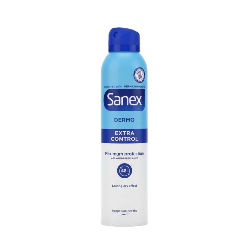 Sanex Dermo Extra Control Anti‑Perspirant Deodorant Spray – Maximum Protection 48H