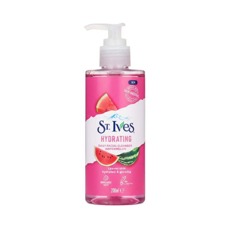 St. Ives Hydrating Daily Facial Cleanser – Watermelon (200 ml)