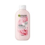 Garnier SkinActive Rose Soothing Cleansing Milk – Dry & Sensitive Skin, Made with Rose Water