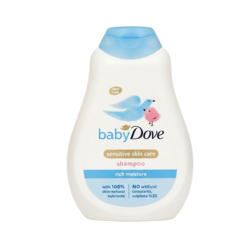 Baby Dove Sensitive Skin Care Shampoo – Rich Moisture, with 100% Skin‑Natural Nutrients