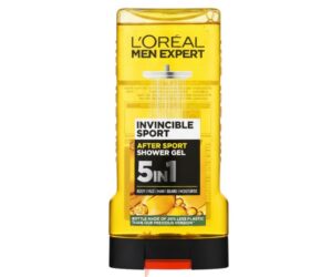 L’Oréal Men Expert Invincible Sport 5‑in‑1 After Sport Shower Gel