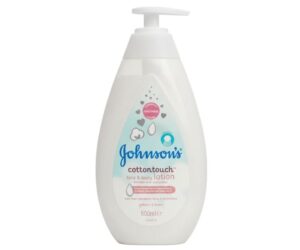 Johnson’s Cottontouch™ Face & Body Lotion – Blended with Real Cotton (500 ml Pump)