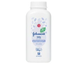 Johnson’s Baby Powder – 99% Naturally Derived Powder (100 g)