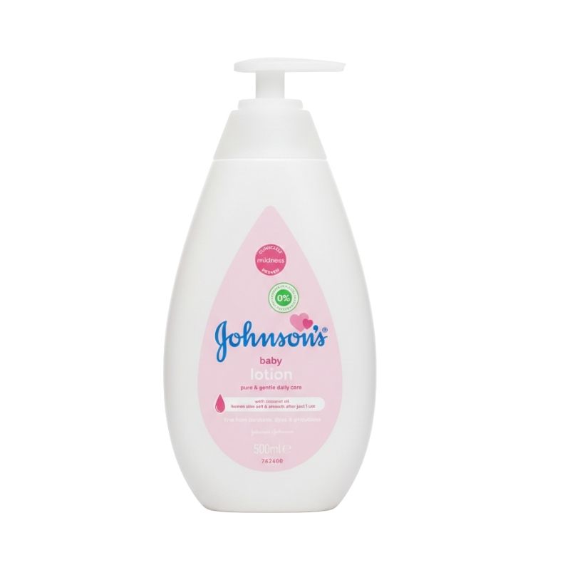 Johnson’s Baby Lotion – Pure & Gentle Daily Care with Coconut Oil (500 ml Pump)