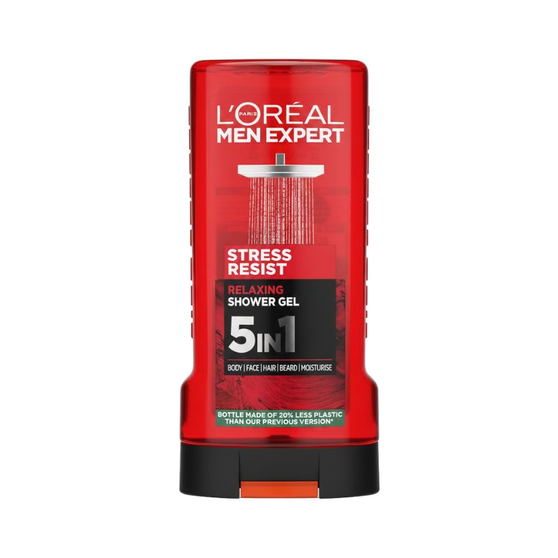 L’Oréal Men Expert Stress Resist 5‑in‑1 Relaxing Shower Gel