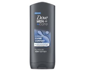 Dove Men+Care Hydrating Clean Comfort Body, Face & Hair Wash – 400ml