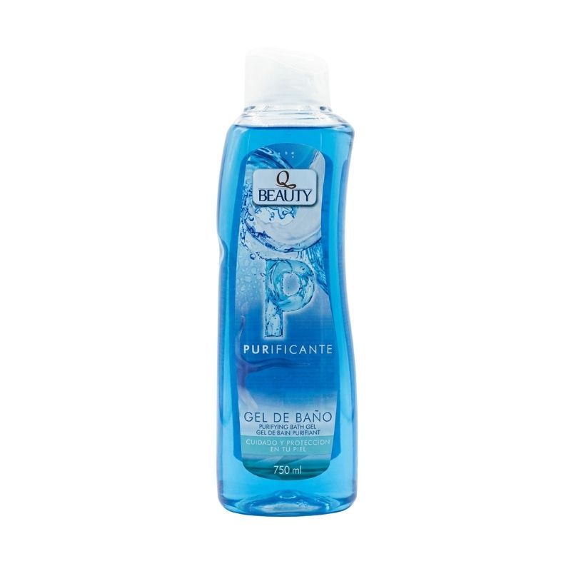 QBeauty Purificante Gel de Baño (Purifying Bath Gel), 750 ml