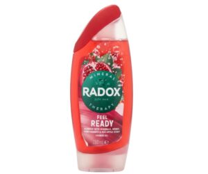 Radox Mineral Therapy Feel Ready Shower Gel – Pomegranate & Red Apple Scent (250ml)