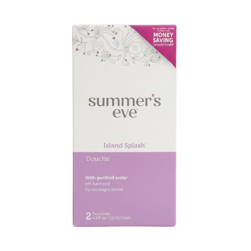 Summer’s Eve Douche – Island Splash, 2 Units (4.5 fl oz / 133 mL each)