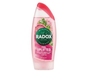 Radox Mineral Therapy Feel Uplifted Shower Gel – Basil & Pink Grapefruit Scent (250ml)