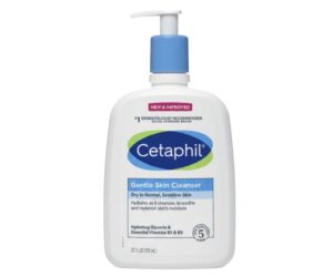 Cetaphil Gentle Skin Cleanser (Normal to Dry, Sensitive Skin) – 20 fl oz / 591 mL Pump