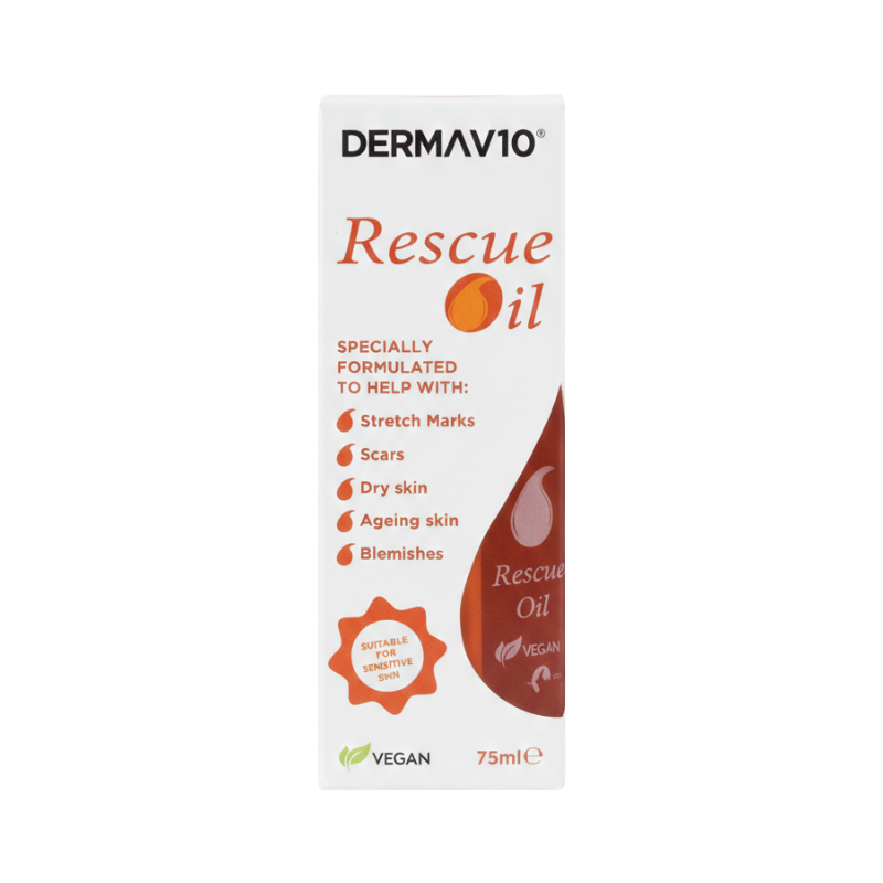 Derma V10 Rescue Oil (75ml)
