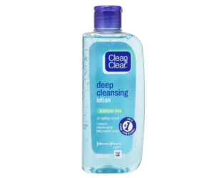Clean & Clear Deep Cleansing Lotion 200ml (Sensitive Skin Formula)