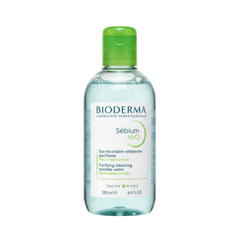 Bioderma Sébium H2O Purifying Cleansing Micellar Water 250ml (8.4 FL. OZ.)