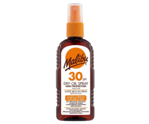 Malibu Dry Oil Spray SPF 2 (Low Protection)100ml