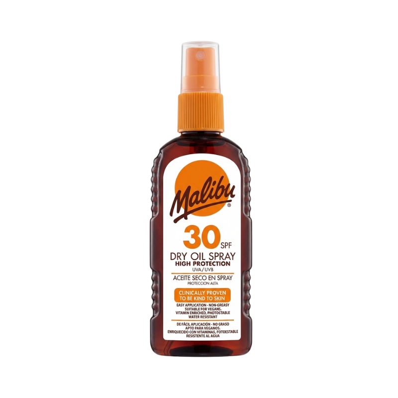 Malibu Dry Oil Spray SPF 2 (Low Protection)100ml
