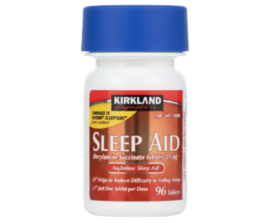 Kirkland Signature Sleep Aid (Doxylamine Succinate 25 mg),96 Tablets