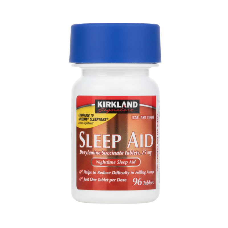 Kirkland Signature Sleep Aid (Doxylamine Succinate 25 mg),96 Tablets
