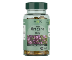 Holland & Barrett Oil of Oregano 56mg Natural Supplement Capsules, 90 Count