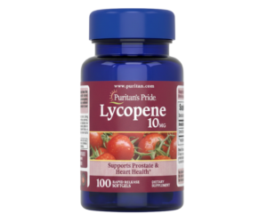 Puritan's Pride Lycopene 10mg Rapid Release Softgels, 100 Count