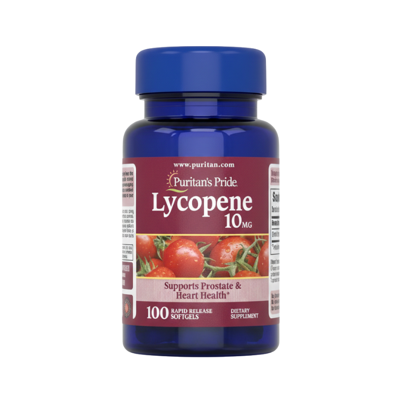 Puritan's Pride Lycopene 10mg Rapid Release Softgels, 100 Count