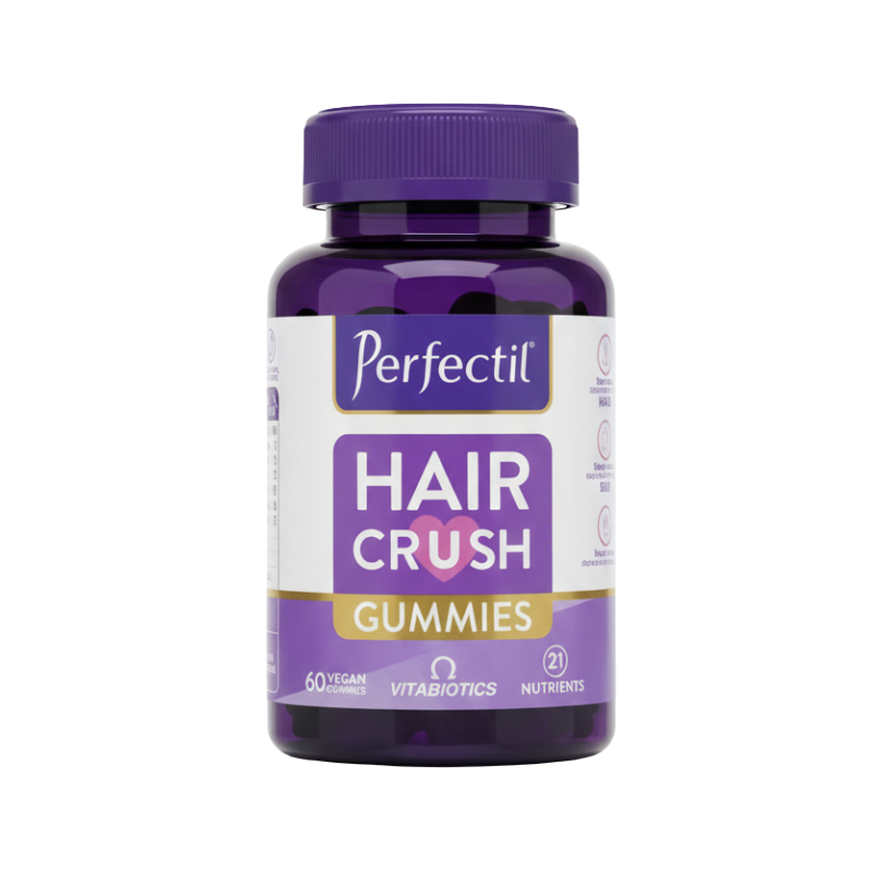 Perfectil Hair Crush Vegan Gummies, 60 Count