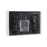 Homme By Usher Men's Luxury Fragrance Grooming Gift Set Eau de Parfum: 3.4 FL OZ / 100ml (matching set sizing) Shower Gel: 3.4 FL OZ / 100ml After Shave Balm: 3.4 FL OZ / 100ml