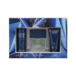 Guess Seductive Homme Blue 3-Piece Men's Grooming Gift SetEau de Toilette: 2.5 FL OZ / 75 ml Deodorant Body Spray: 6 OZ / 170 g Shower Gel: 6 FL OZ / 170 ml