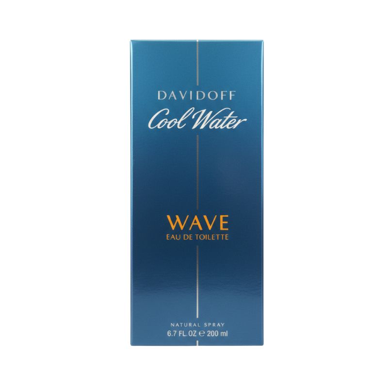 Davidoff Cool Water Wave Eau de Toilette for Men,200 ml (6.7 FL OZ)