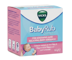 Vicks BabyRub Soothing Baby Balm - 50g