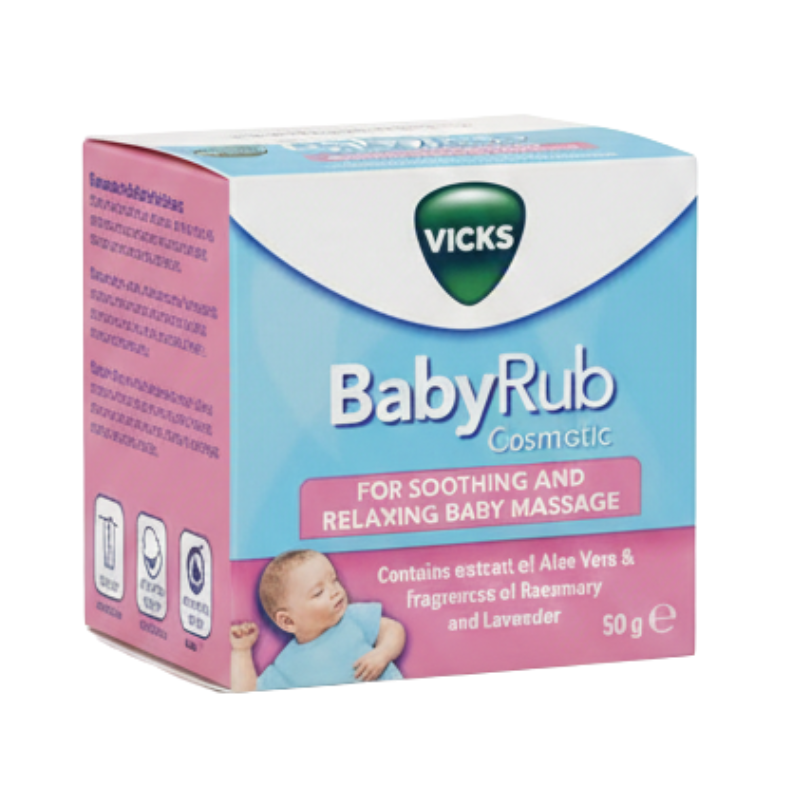 Vicks BabyRub Soothing Baby Balm - 50g
