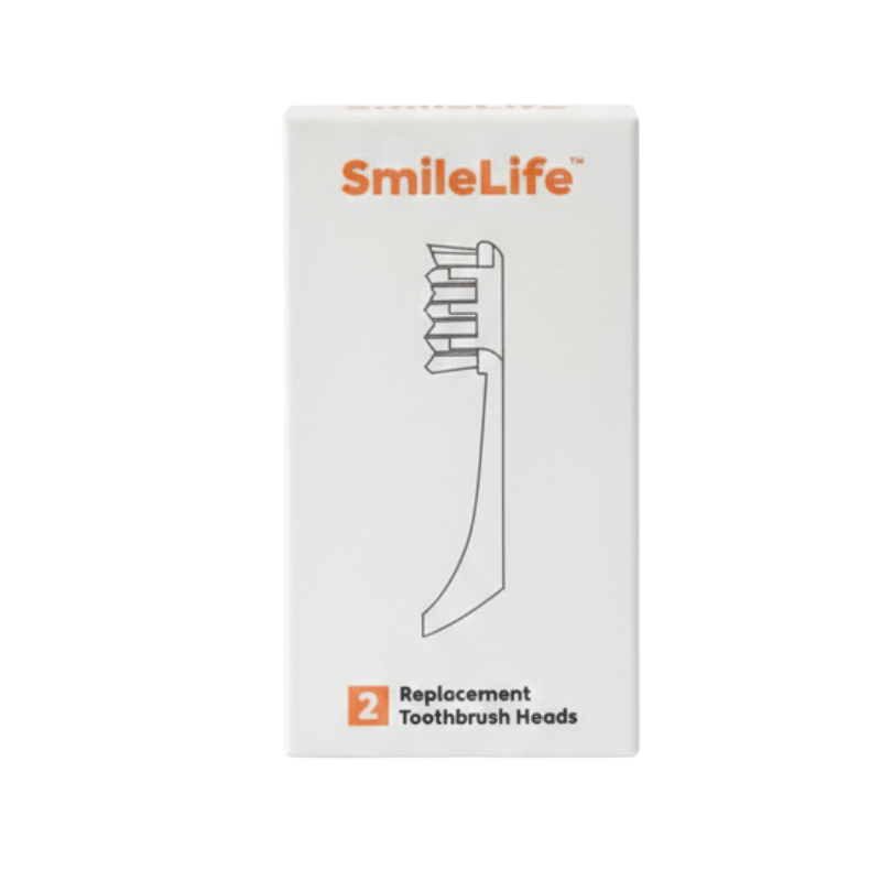 SmileLife™ Replacement Toothbrush Heads – 2 Pack