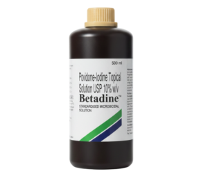 Betadine™ Povidone-Iodine Topical Solution USP 10% w/v – 500ml