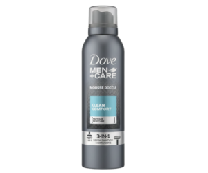 Dove Men+Care Clean Comfort 3-in-1 Shower Foam Mousse