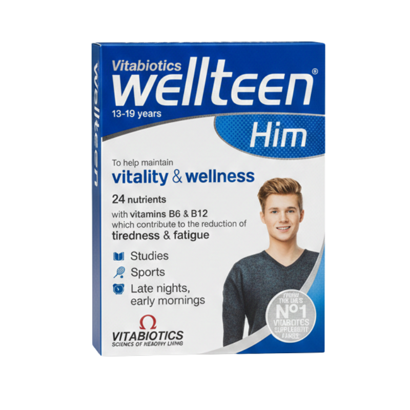 Vitabiotics Wellteen Him (13-19 Years),30 Tablets