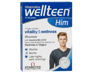 Vitabiotics Wellteen Him,30 Tablets