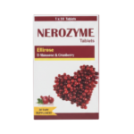 Nerozyme Tablets (Ellirose, D-Mannose & Cranberry),30 Tablets (3 x 10 Blister Pack)