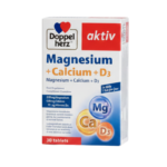 Doppelherz aktiv Magnesium + Calcium + D3,30 Tablets