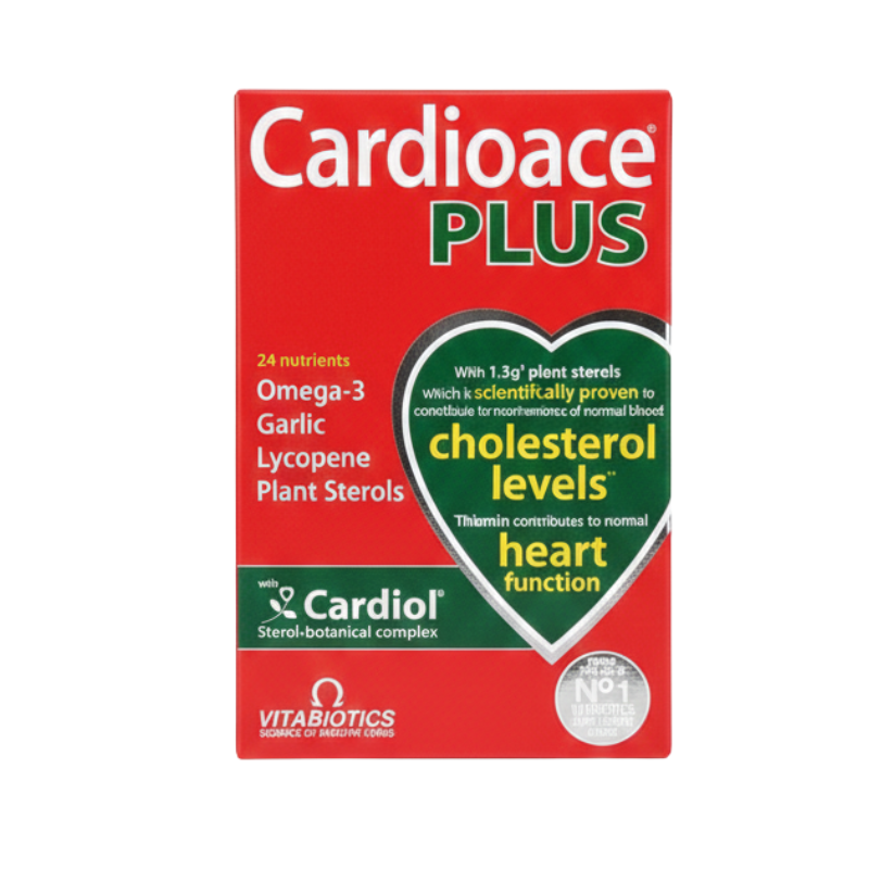 Vitabiotics Cardioace PLUS,60 Tablets/Capsules (Dual Pack or usually 60 capsules)