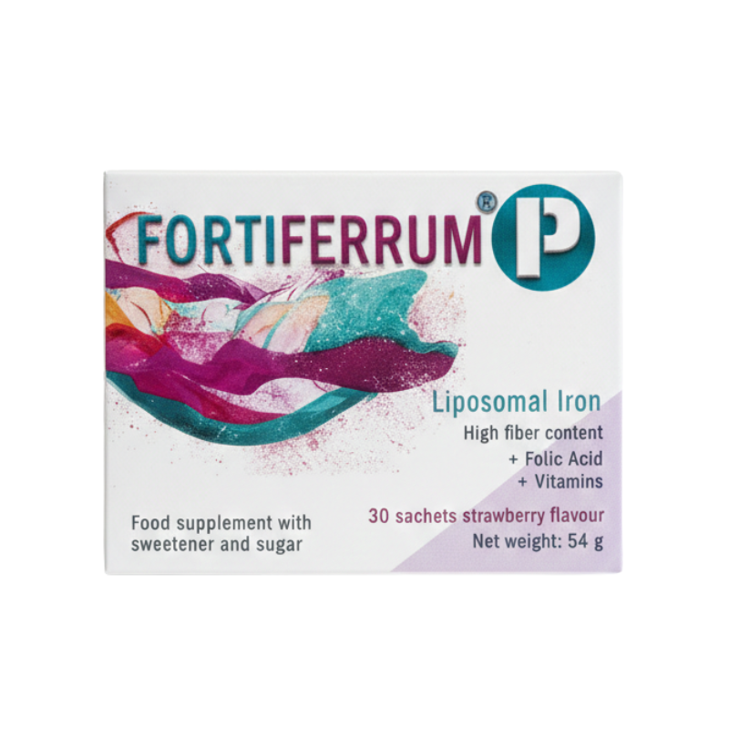 Fortiferrum® P Liposomal Iron,30 Sachets (54 g Net Weight)