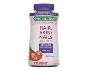 Nature's Bounty Advanced Hair, Skin & Nails Gummies (6,000 mcg Biotin)