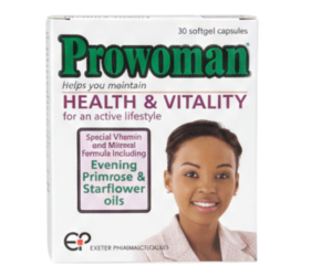 Exeter Prowoman Health & Vitality,30 Softgel Capsules