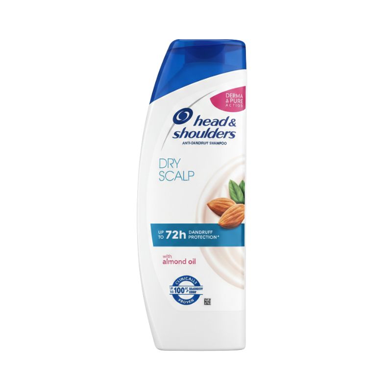 Head & Shoulders Dry Scalp Anti-Dandruff Shampoo with Almond Oil (400ml)