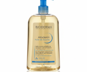 Bioderma Atoderm Huile de Douche Soothing Lipid-Replenishing Cleansing Oil,1 Litre / 33.8 FL.OZ.