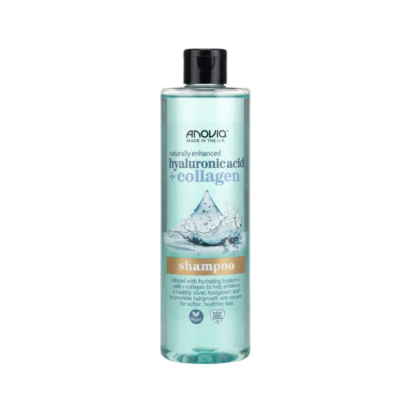 Anovia Naturally Enhanced Hyaluronic Acid + Collagen Shampoo,400ml / 13.5 fl oz