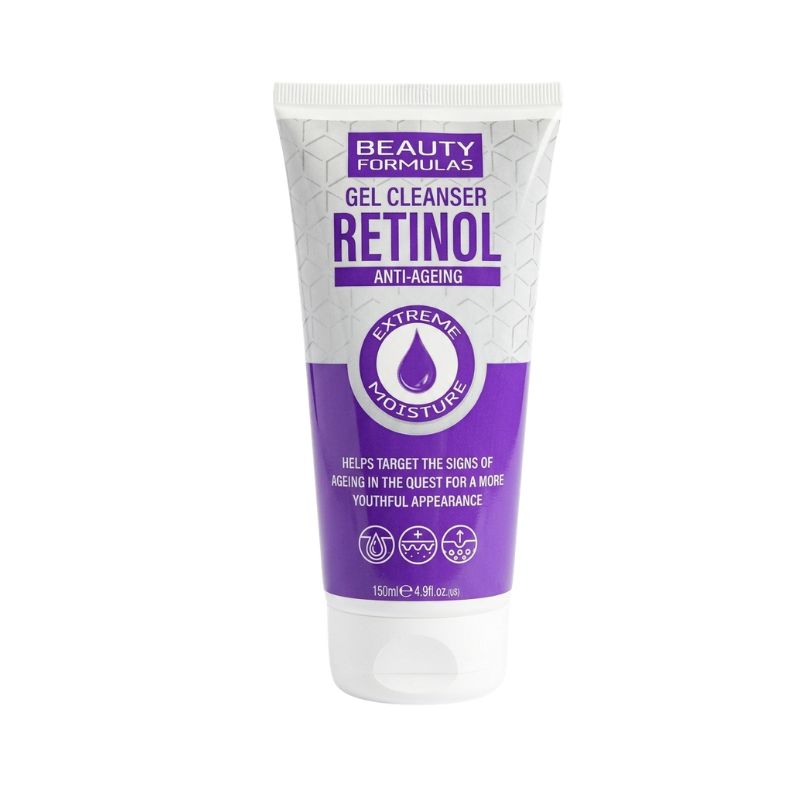 Beauty Formulas Anti-Ageing Retinol Gel Cleanser,150ml / 4.9 fl oz squeeze tube